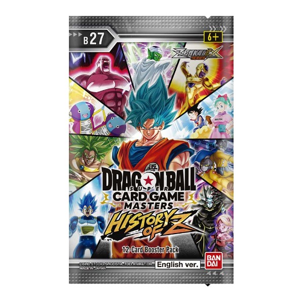 Booster Box B-27 | History of Z | DRAGON BALL | Anglais