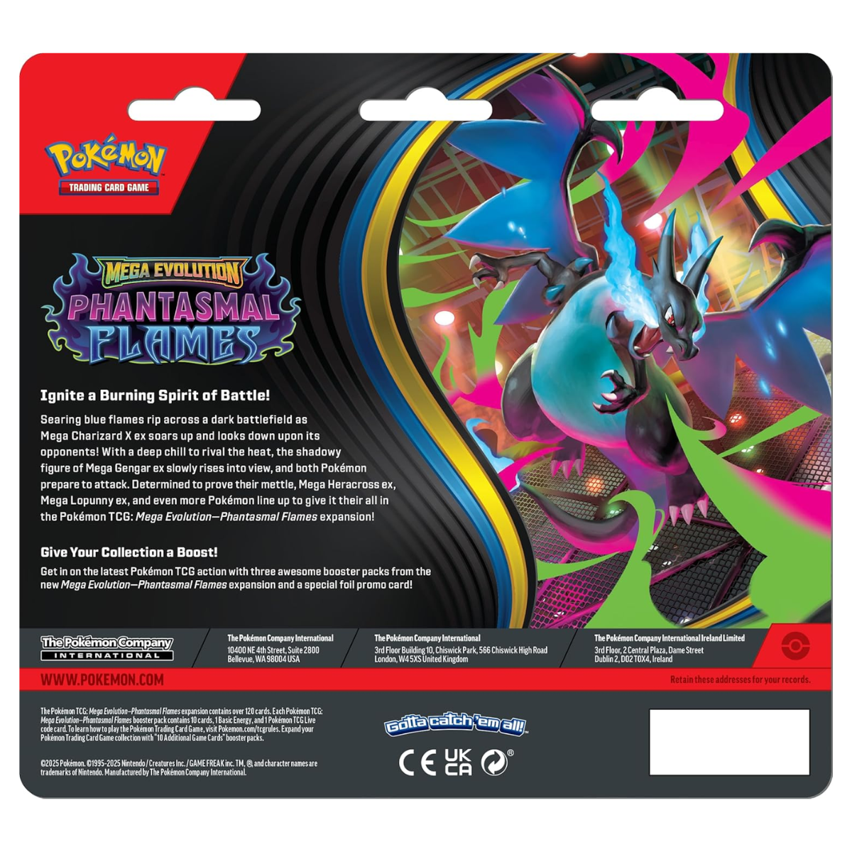 Phantasmal Flames : Blister 3 boosters