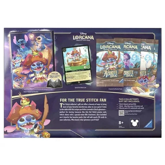 Coffret cadeau collector Stitch | Azurite Sea | LORCANA