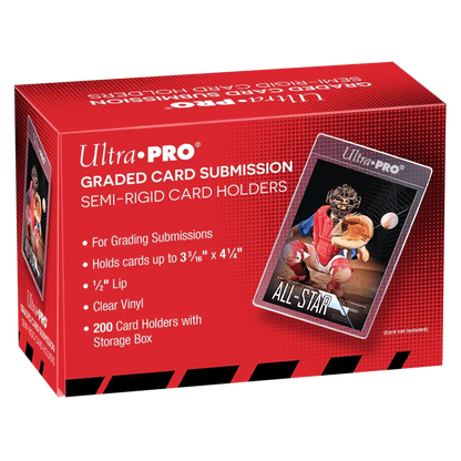 Protège-cartes semi-rigides pour gradation 1/2 pouce | Ultra Pro | 100/200 unités