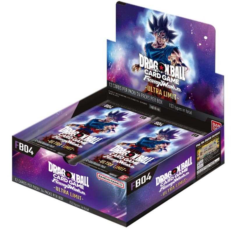 Booster Box FB04 | Ultra Limit | Fusion World | DRAGON BALL | Anglais