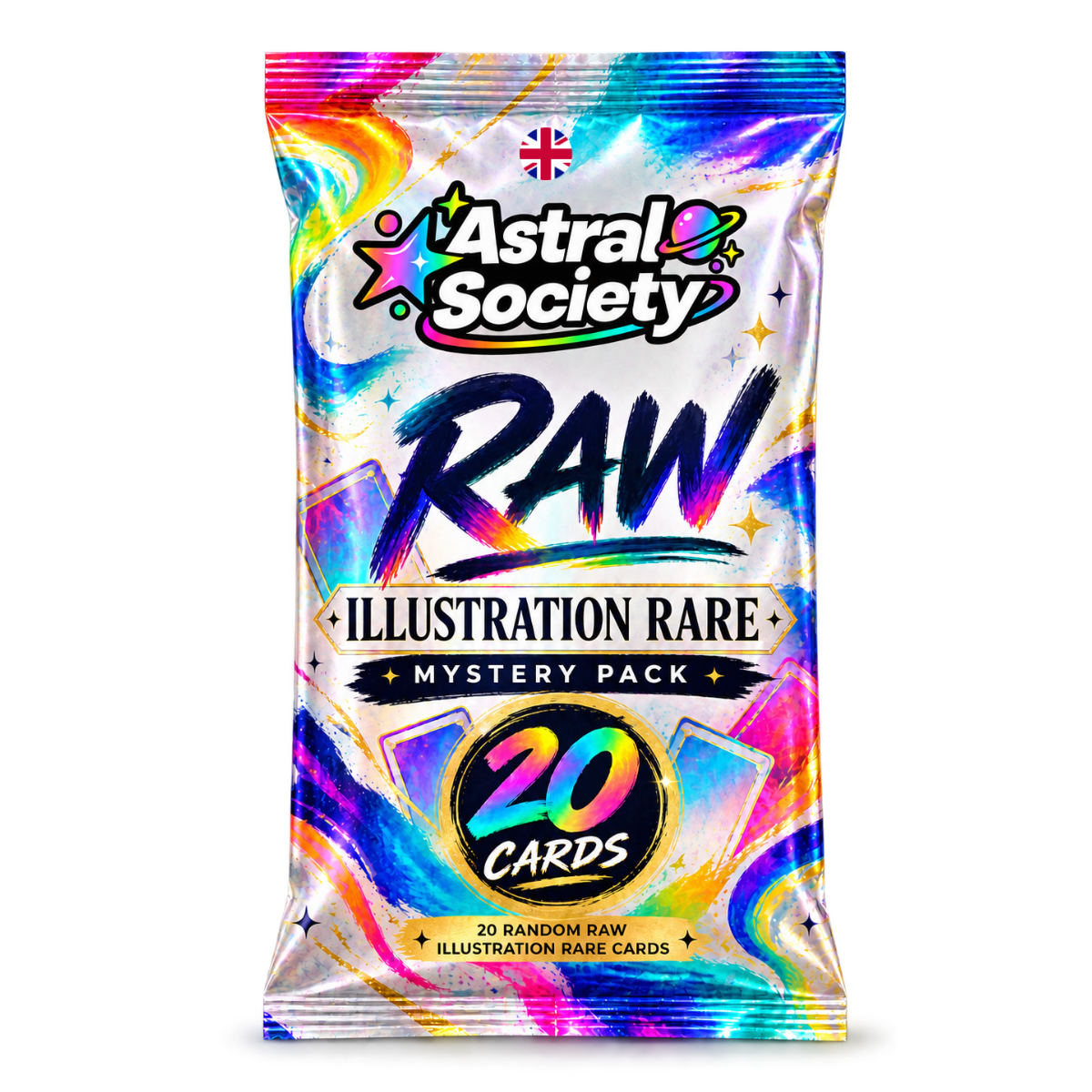Astral Society Illustration Rare (IR) Mystery Pack (anglais ou japonais) | POKÉMON