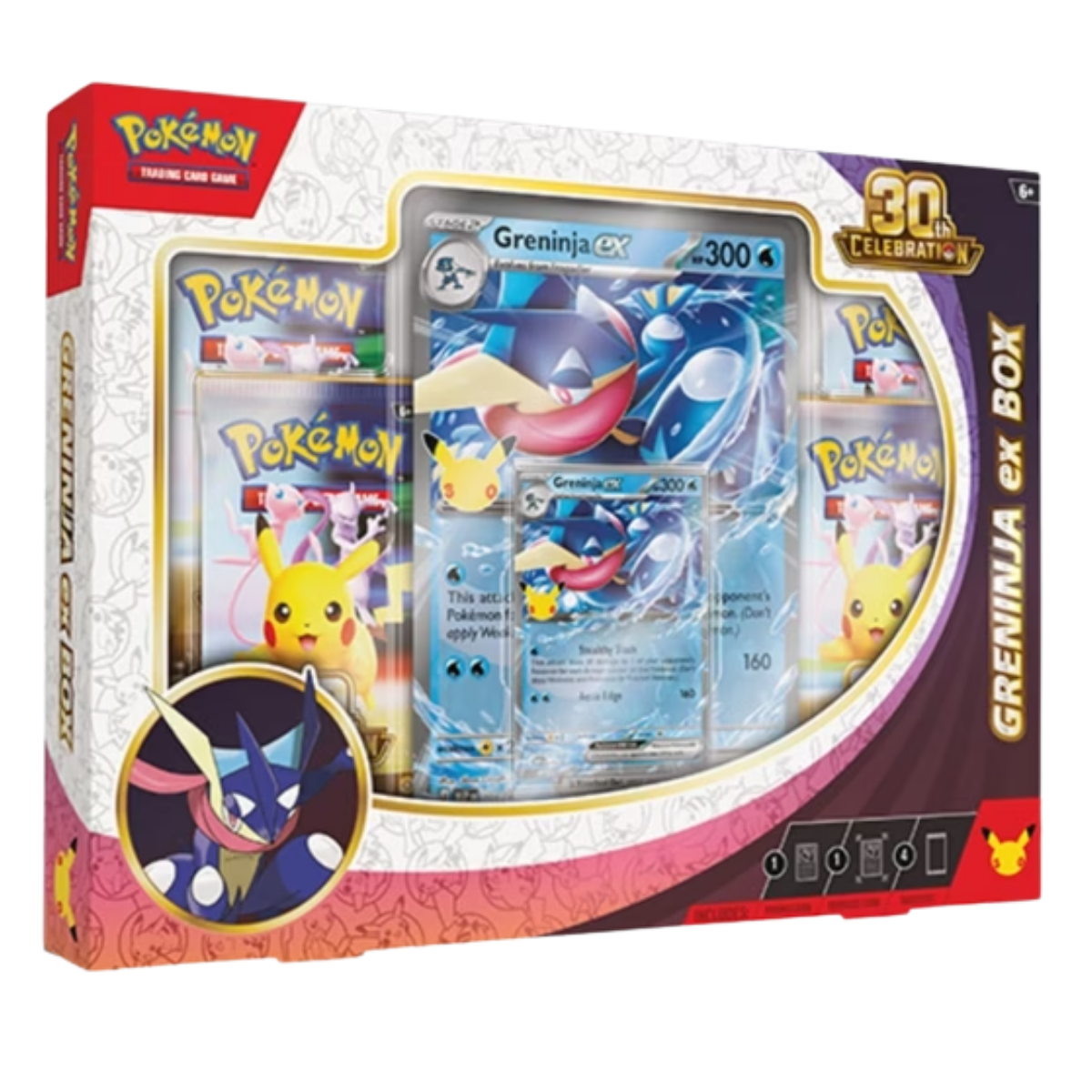 30th Celebration - Coffret Greninja ex / Sylveon ex