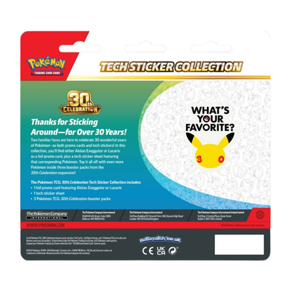 30th Celebration Collection Tech Sticker