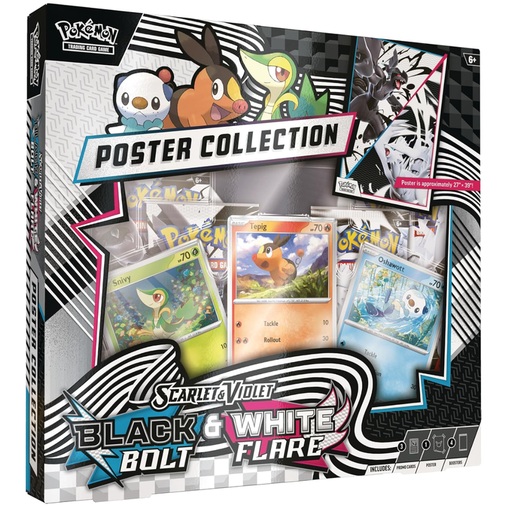 Black Bolt et White Flare Collection Poster Unys