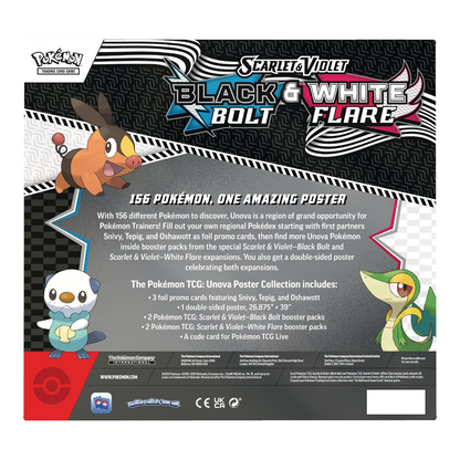 Black Bolt et White Flare Collection Poster Unys