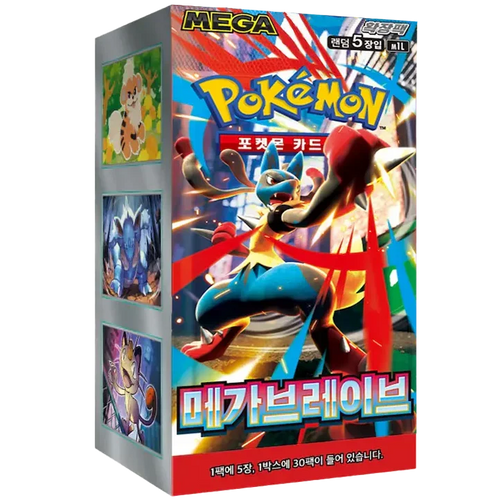 Booster Box Mega Brave | POKÉMON | Coréen