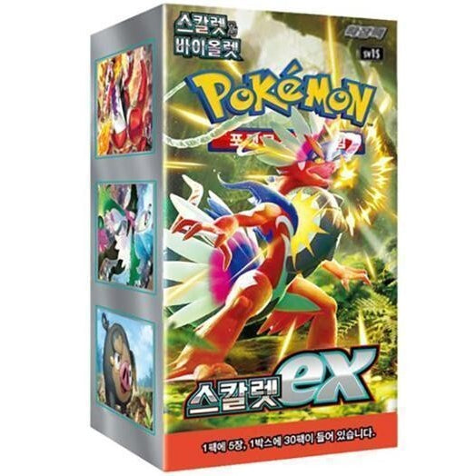 Booster Box Scarlet EX | POKÉMON | Coréen