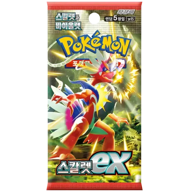 Booster Scarlet EX | POKÉMON | Coréen