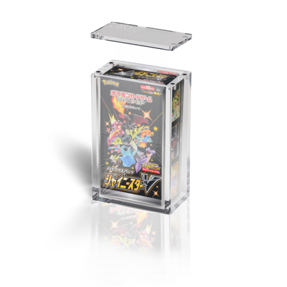 Boîte acrylique magnétique pour Booster Box Pokémon japonaise spéciale | The Acrylic Box