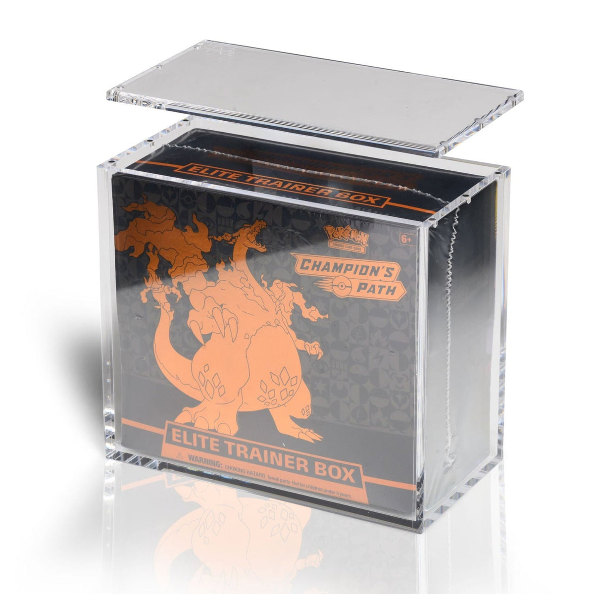 Boîte acrylique magnétique pour Elite Trainer Box Pokémon (ETB) | The Acrylic Box