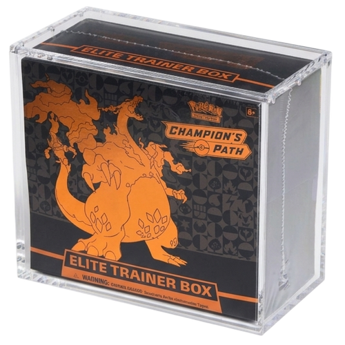 Boîte acrylique magnétique pour Elite Trainer Box Pokémon (ETB) | The Acrylic Box