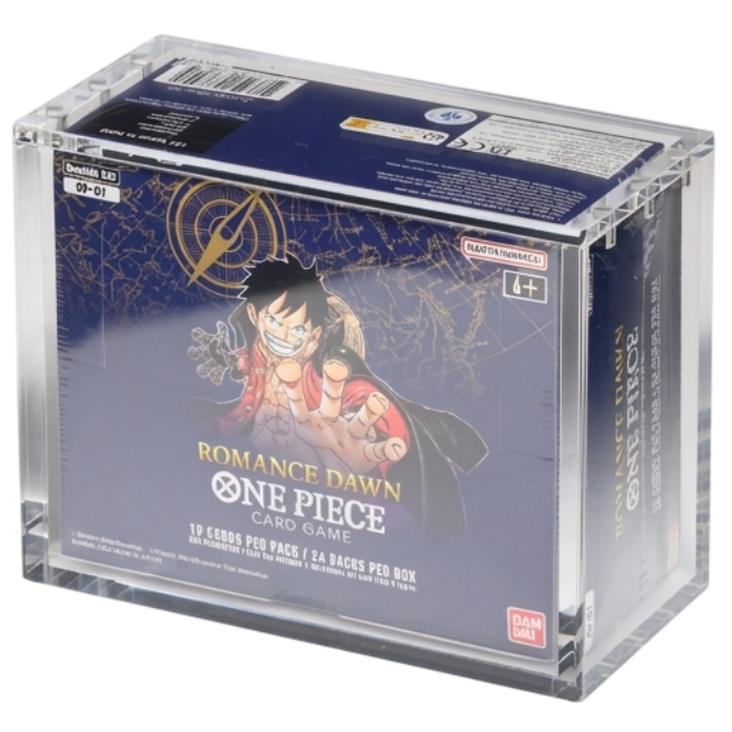 Boîte acrylique magnétique pour One Piece | Réimpression OP-01 et OP-03 | The Acrylic Box