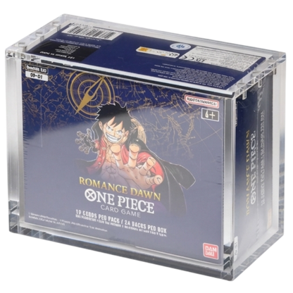 Boîte acrylique magnétique pour One Piece | Réimpression OP-01 et OP-03 | The Acrylic Box