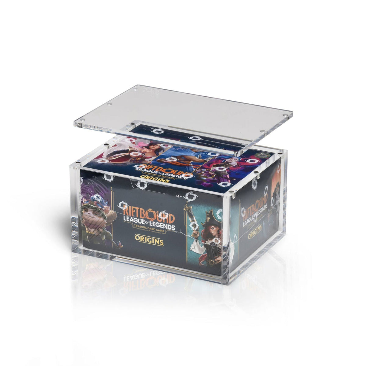 Boîte acrylique magnétique pour Riftbound | The Acrylic Box
