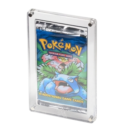 Boîte acrylique magnétique pour boosters Pokémon | The Acrylic Box