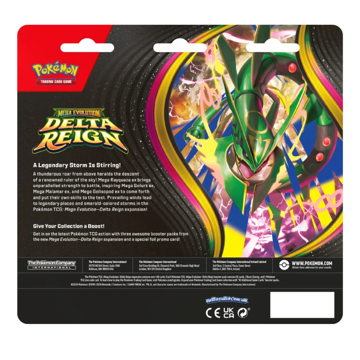 Delta Reign : Blister 3 boosters Seel (Précommande)