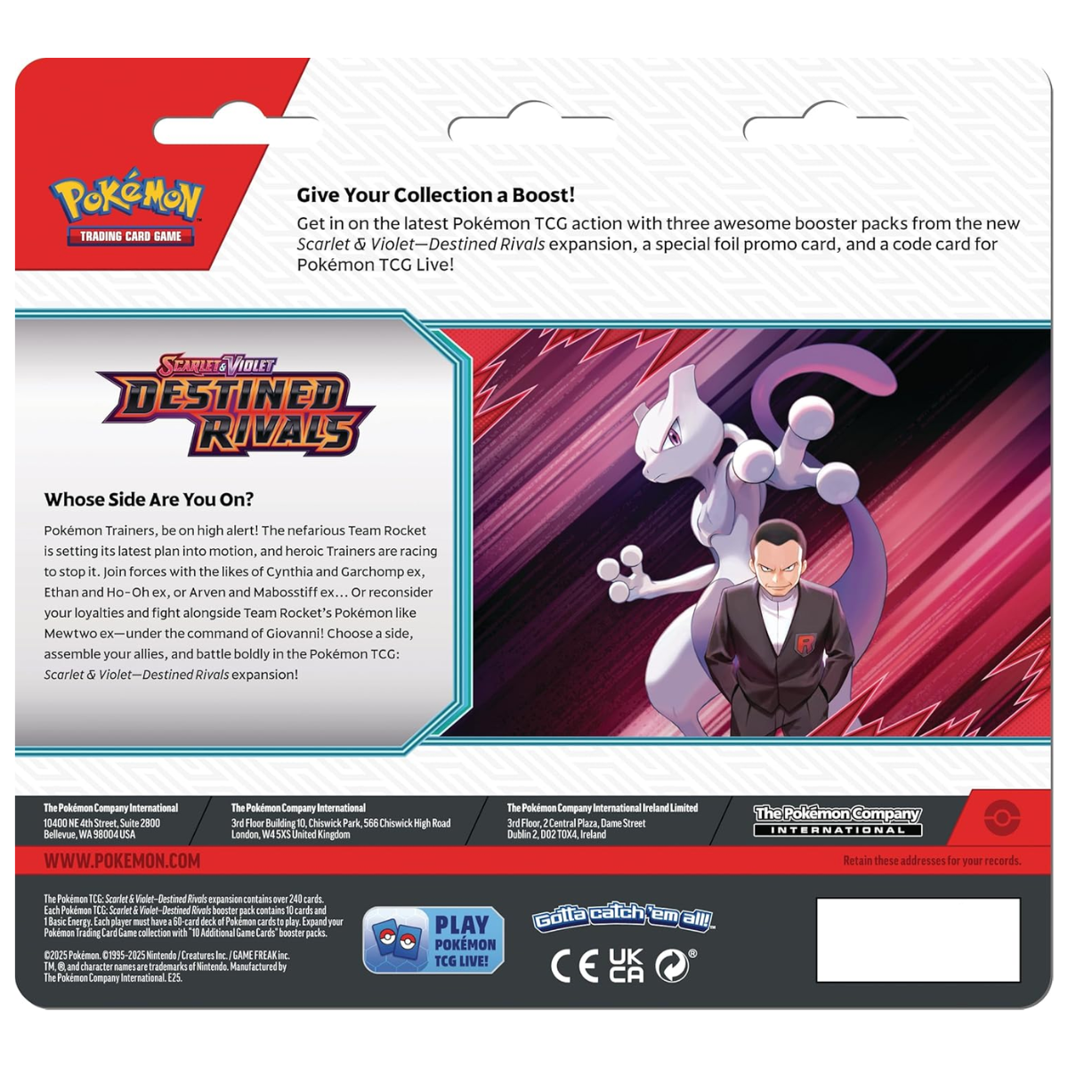 Destined Rivals : Blister 3 boosters