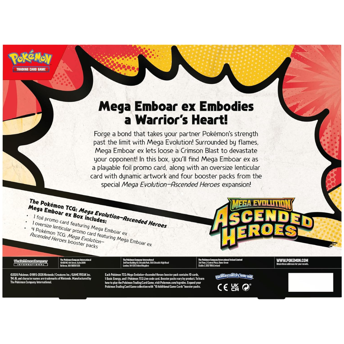 Ascended Heroes : Coffret Mega Meganium / Emboar / Feraligatr ex