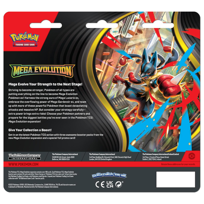 Mega Evolution : Blister 3 boosters