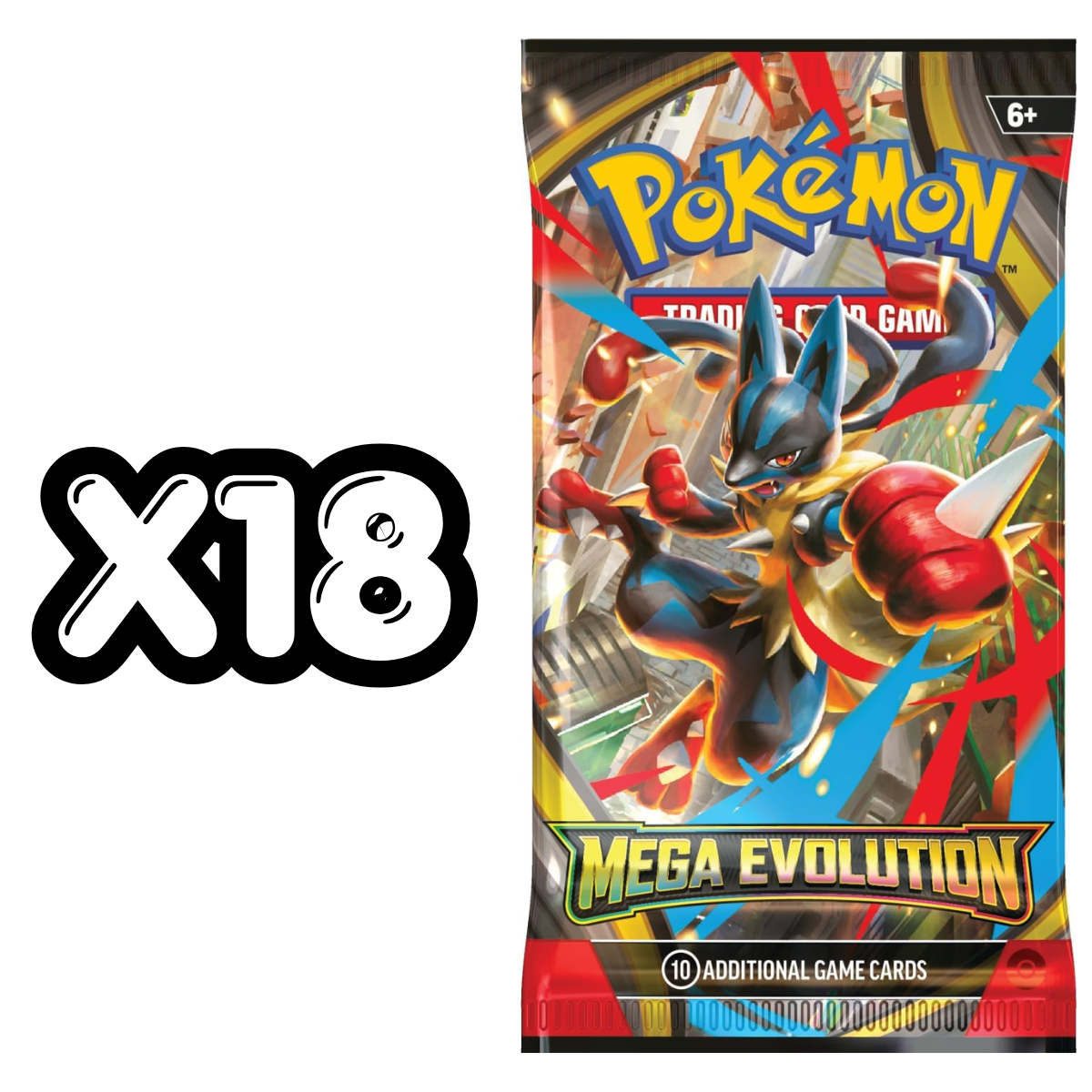 Mega Evolution Booster Box (18 boosters)