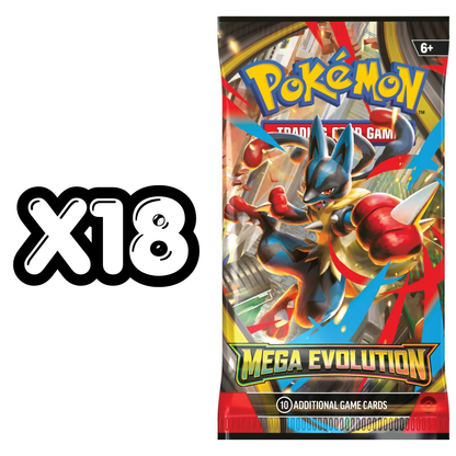 Mega Evolution Booster Box (18 boosters)