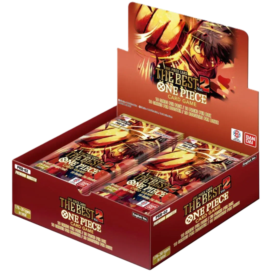 Premium Booster Box | The Best 2 | ONE PIECE | Anglais