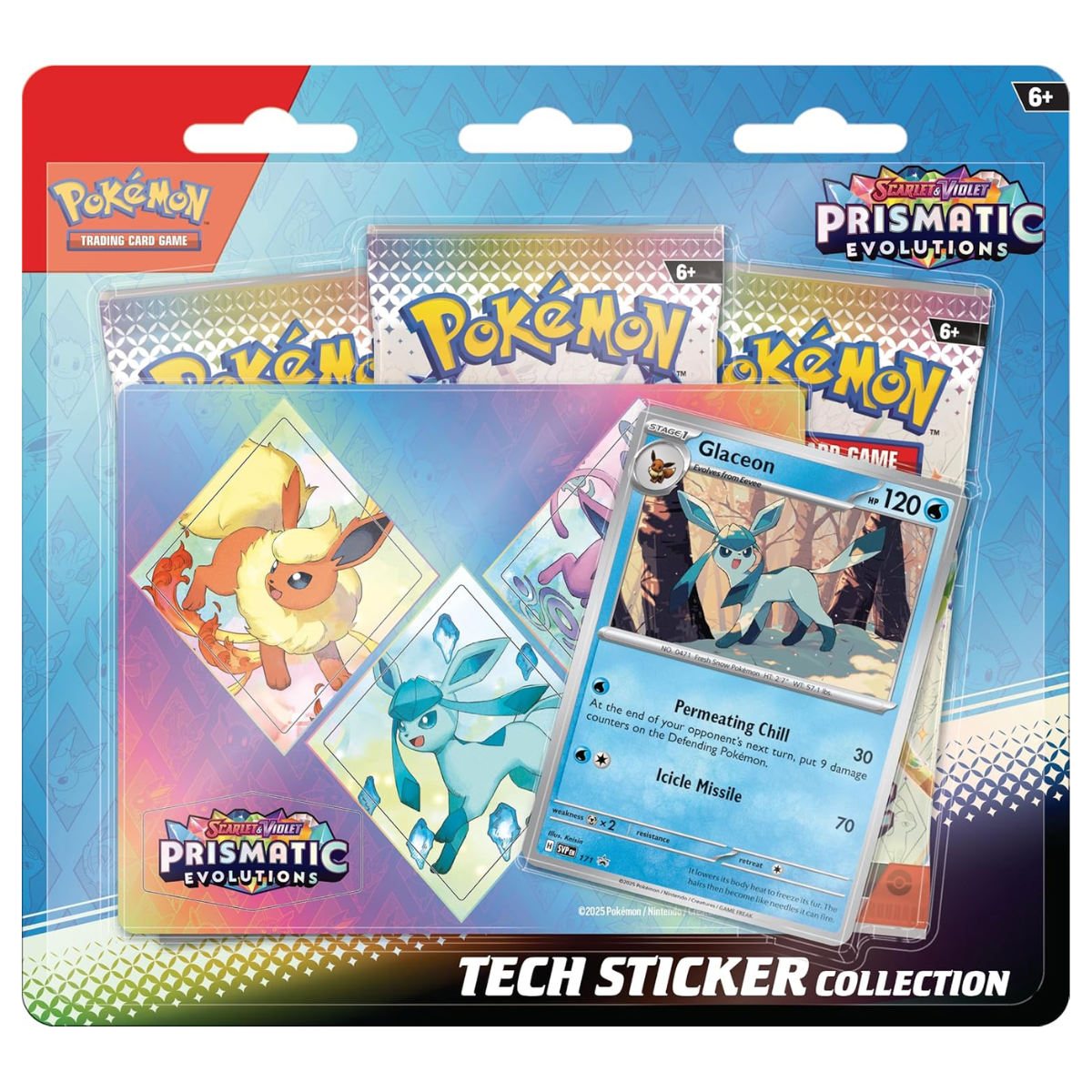 Prismatic Evolutions : Collection Tech Sticker