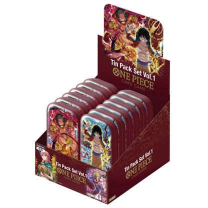 Tin Pack Set Vol.1 [OP-10] | ONE PIECE | Anglais