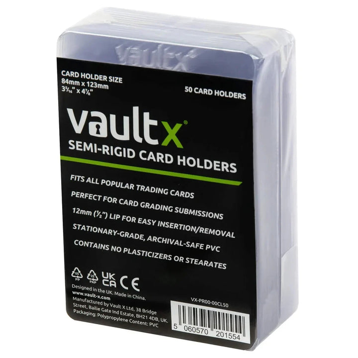 Protège-cartes semi-rigides pour gradation | Vault X | 50/200 unités