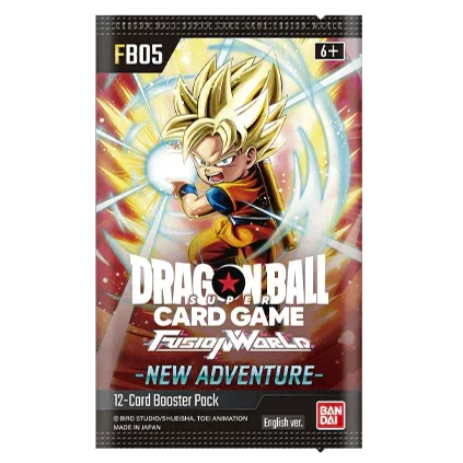 Booster FB05 | New Adventure | Fusion World | DRAGON BALL | Anglais