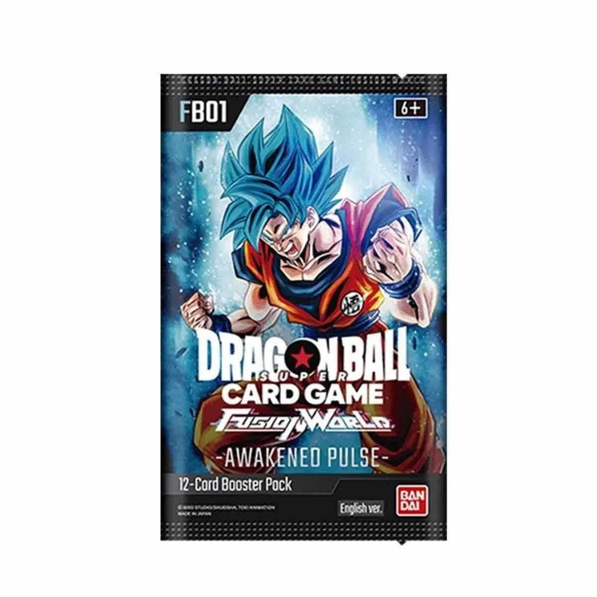 Booster Box FB01 | Awakened Pulse | Fusion World | DRAGON BALL | Anglais