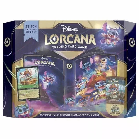 Coffret cadeau collector Stitch | Azurite Sea | LORCANA