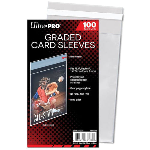 Protège-cartes pour cartes gradées | Ultra Pro | 100 unités