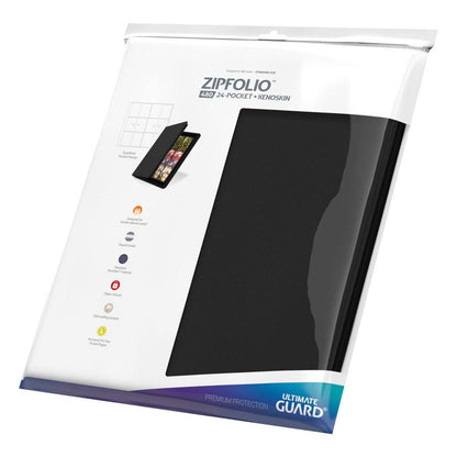 Portfolio 12 pochettes pour 480 cartes, XenoSkin à fermeture éclair | Ultimate Guard
