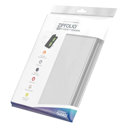 Portfolio 4 pochettes pour 160 cartes, XenoSkin à fermeture éclair | Ultimate Guard
